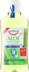 Equilibra Agent de clătire pentru cavitatea bucală Aloe - Equilibra Aloe Triple Action Mouthwash 500 ml
