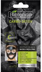 Bielenda Mască de curățare cu cărbune pentru ten mixt - Bielenda Carbo Detox Cleansing Mask Mixed and Oily Skin 8 g Masca de fata