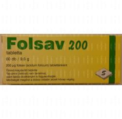 Selenium Pharma Folsav tabletta 60 db