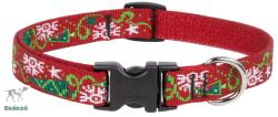 Lupine Pet nyakörv (Christmas Cheer 1, 9 cm széles 34-55 cm) (DOG12102)