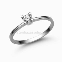  E309FB18 - GYÉMÁNT: 0.18 CT (=3.6mm Ø) Eljegyzési Gyűrű (E309FB18)