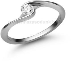  E106FB16 - GYÉMÁNT: 0.16 CT (=3.5mm Ø) Eljegyzési Gyűrű (E106FB16)