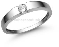  E345FB15 - GYÉMÁNT: 0.15 CT (=3.4mm Ø) Eljegyzési Gyűrű (E345FB15)