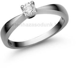 E2FB18 - GYÉMÁNT: 0.18 CT (=3.6mm Ø) Eljegyzési Gyűrű (E2FB18)