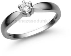 E9FB19 - GYÉMÁNT: 0.19 CT (=3.65mm Ø) Eljegyzési Gyűrű (E9FB19)