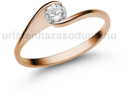  E4RB25 - GYÉMÁNT: 0.25 CT (=4.0mm Ø) Eljegyzési Gyűrű (E4RB25)