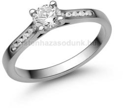 E109FB65 - GYÉMÁNT: 0.65 CT (5.0 mm Ø) Eljegyzési Gyűrű (E109FB65)