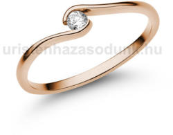 E105RB07 - GYÉMÁNT: 0.07 CT (=2.6mm Ø) Eljegyzési Gyűrű (E105RB07)