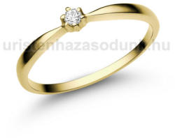E30SB06 - GYÉMÁNT: 0.06 CT (=2.5mm Ø) Eljegyzési Gyűrű (E30SB06)
