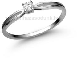  E8FB11 - GYÉMÁNT: 0.11 CT (=3.0mm Ø) Eljegyzési Gyűrű (E8FB11)