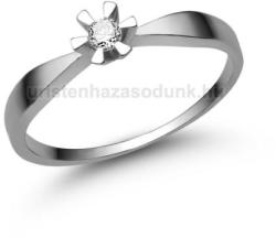 E315FB06 - GYÉMÁNT: 0.06 CT (=2.5mm Ø) Eljegyzési Gyűrű (E315FB06)