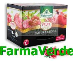 Naturavit Ceai Zmeura si Rodie 15 dozeX 2gr Naturavit