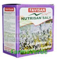FAVISAN Ceai Nutrisan SALV pentru Circulatie 50 gr Favisan