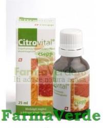 MER-CO Citrovital picaturi Extract din seminte de grapefruit 25 ml