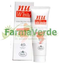 Erbasol Italia NU WHITE Crema Protectoare de zi SPF40 Erbasol