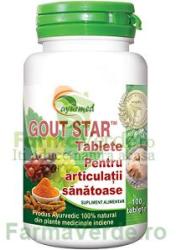 Ayurmed Star International Gout Star Articulatii Sanatoase 50 comprimate Ayurmed Star International