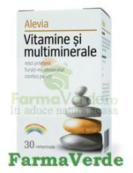 Alevia Vitamine si Multiminerale 30 cpr Alevia