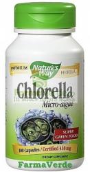  CHLORELLA MICRO-ALGAE 410 mg 100 capsule Nature's Way Secom