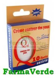 DR. SOLEIL Crema Contur ochi Q 10 Forte 25 ml Dr Soleil Crema antirid contur ochi