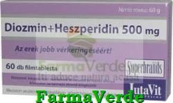 Magnacum Med Diosmin + Hesperidina 500 mg 30 tablete filmate Magnacum Med