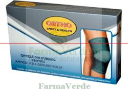 ORTHO Sport Health Genunchiera Orteza din Bumbac cu Bambus 1 buc