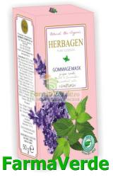 Herbagen - Genmar Cosmetics Masca Gomaj Samburi Strugure si Uleiuri Esentiale 50gr Herbagen