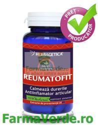 Herbagetica Reumatofit Calmeaza Durerile 60 capsule Herbagetica