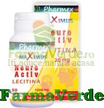 Pharmex NEUROACTIV Lecitina 1200 mg 50 capsule Pharmex