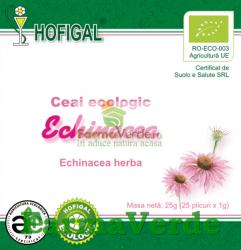Hofigal Ceai Ecologic Echinaceea 25 dz x1, 5 gr Hofigal