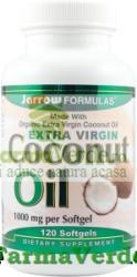 COCONUT OIL EXTRA VIRGIN Nuca de Cocos 1000mg 120 capsule Secom