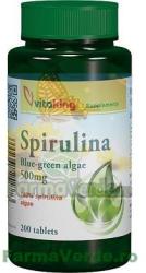 VITAKING Spirulina 100% 500 mg 200 comprimate Vitaking