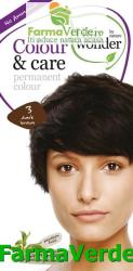 Hairwonder Colour&Care Vopsea par Dark Brown nr. 3 Hairwonder Sysmed