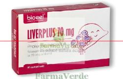 Bioeel Liverplus Ficat Sanatos 70 mg 80 comprimate Bioeel