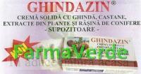 Elzin Plant Ghindazin Supozitoare Extract de Ghinda 10 buc 1, 5 gr Elzin