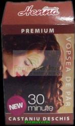 Henna Sonya Henna Premium Vopsea Sonya Colorant Pentru Par Castaniu 60 gr