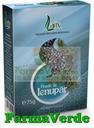 Larix Ceai Fructe de Ienupar 75 gr Larix