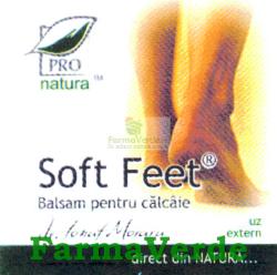Pronatura Medica Balsam pentru calcaie Soft Feet 40 gr Medica ProNatura