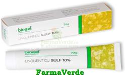 BIOEEL Unguent cu Sulf 10% 70 gr Bioeel