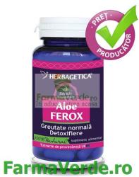 Herbagetica Aloe Ferox 460 mg 120 capsule Herbagetica