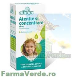 Fiterman Pharma Alinan Sirop Atentie si concentrare 150 ml Fiterman Pharma