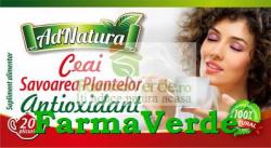 AdNatura Ceai Savoarea Plantelor Antioxidant 20 plicuri Adnatura Adserv