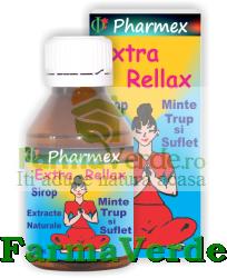 Pharmex Sirop EXTRA RELLAX Minte, Trup si Suflet 100 ml Pharmex