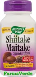  Shiitake-Maitake 60Cps (Ciuperci Chinezesti) Antitumoral Secom