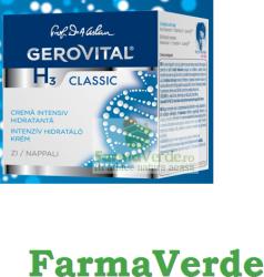 Farmec-gerovital-aslavital Crema intens hidratanta 50 ml Farmec Gerovital H3 Classic