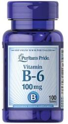Puritan's Pride Vitamin B-6 100 mg tabletta 100 db
