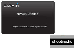 Garmin nüMaps Lifetime Europe térképfrissítés