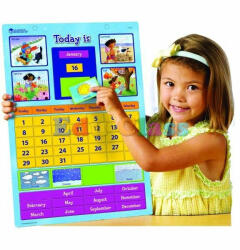 Learning Resources Calendar Educativ Magnetic (ler0504) - libelula-vesela