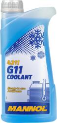 MANNOL G11 Antifreeze 4211 készre kevert fagyálló, kék (-30°C, 1L)