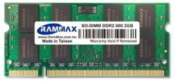 RAMMAX 2GB DDR2 800MHz RM-SD800-2GB