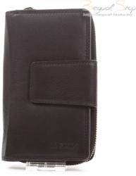 La Scala fekete női bőr pénztárca (DN-443 BLACK)